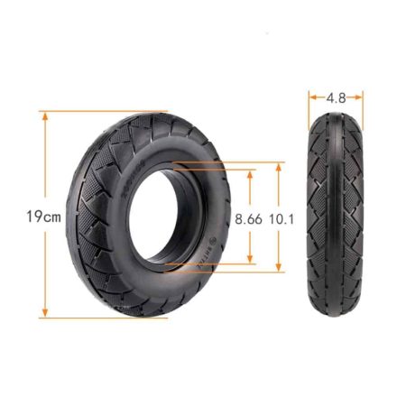 200x50 (8,66) tömör gumi 