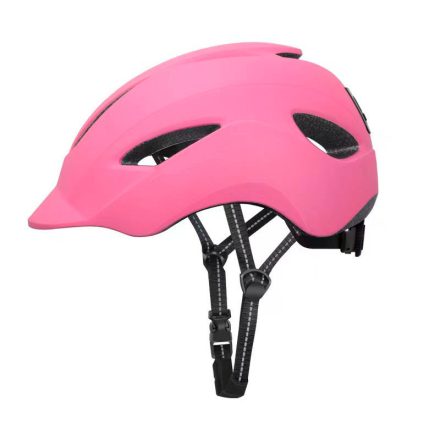 Rózsaszín sportos-rolleres-biciklis bukósisak (egy méret)