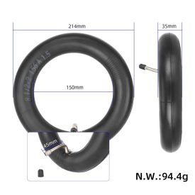   8,5x2 156 A 1,5 gumibelső 90 fokos szelep (Kukirin G2Pro kompatibilis)