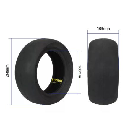 100/55-6,5 külső gumi (tubeless) 11"