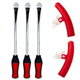 3 db 29cm hosszú gumileszedő készlet 2 gumivédővel