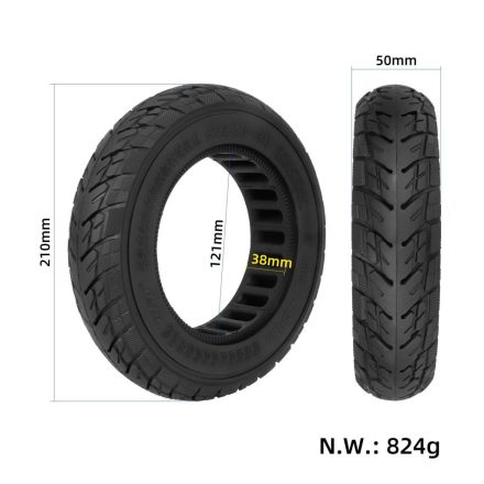 8,5x2(50-134) off-road Tömör gumi / VSETT 9 & 9+ / ZERO 9 / Inokim Light 2 