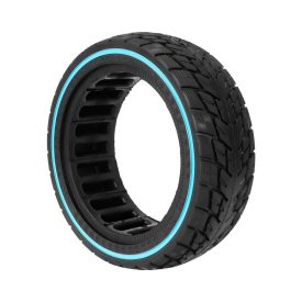  8,5x2,5 off-road tömör gumi kék csíkkal